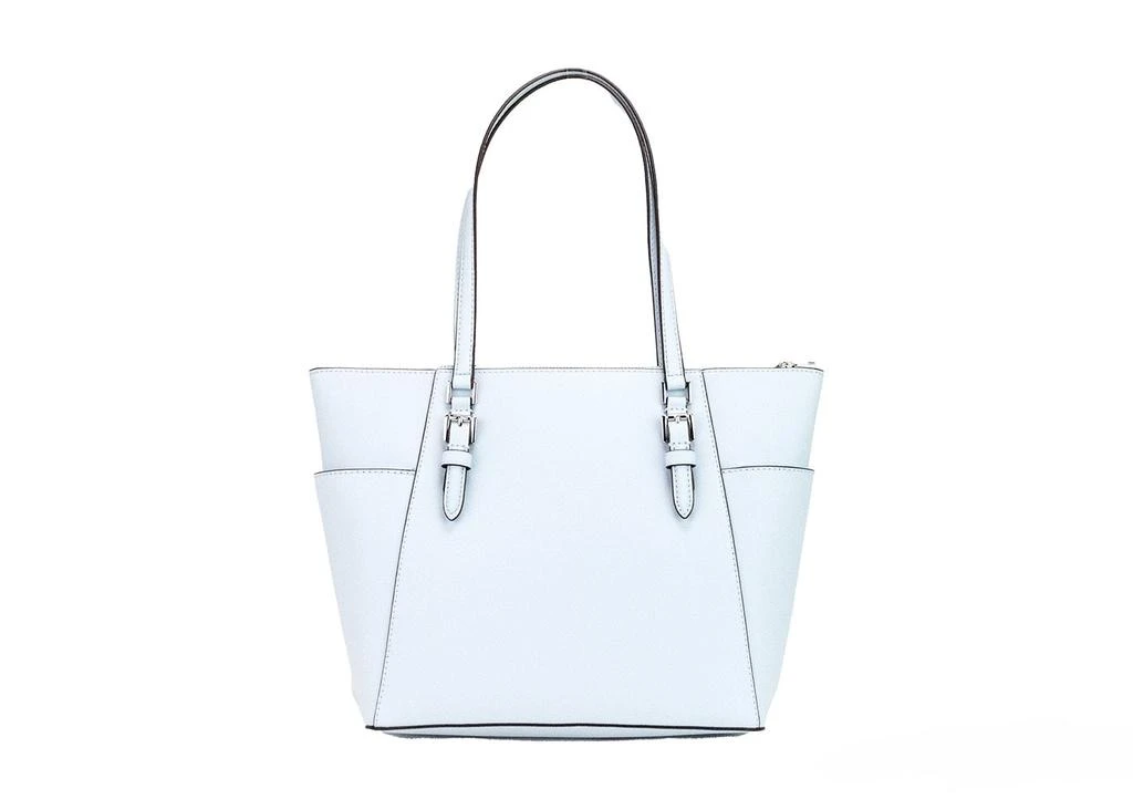商品[二手商品] Michael Kors|Michael Kors Charlotte Vista blue Large Leather Top Zip Tote Handbag Women's Purse,价格¥2357,第1张图片