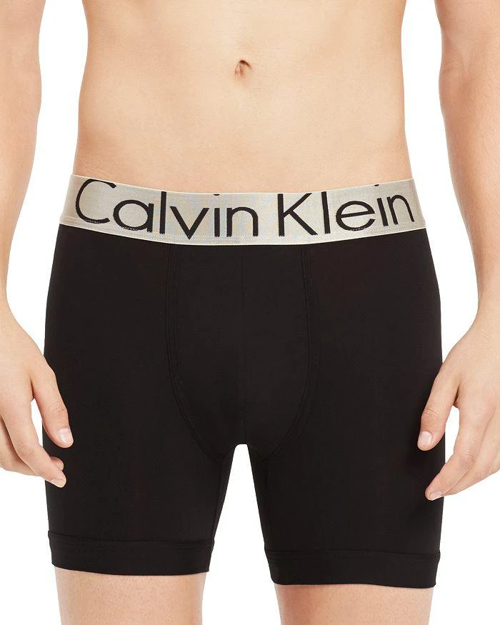 商品Calvin Klein|Steel Boxer Briefs, Pack of 3,价格¥331,第2张图片详细描述