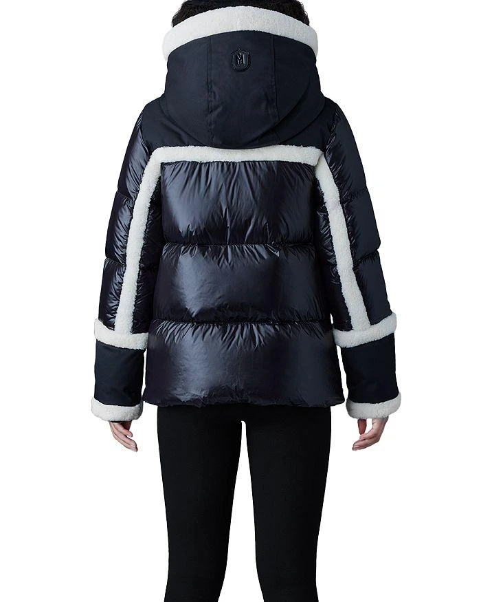 商品Mackage|Shearling Trim Down Puffer Coat,价格¥9664-¥10113,第2张图片详细描述