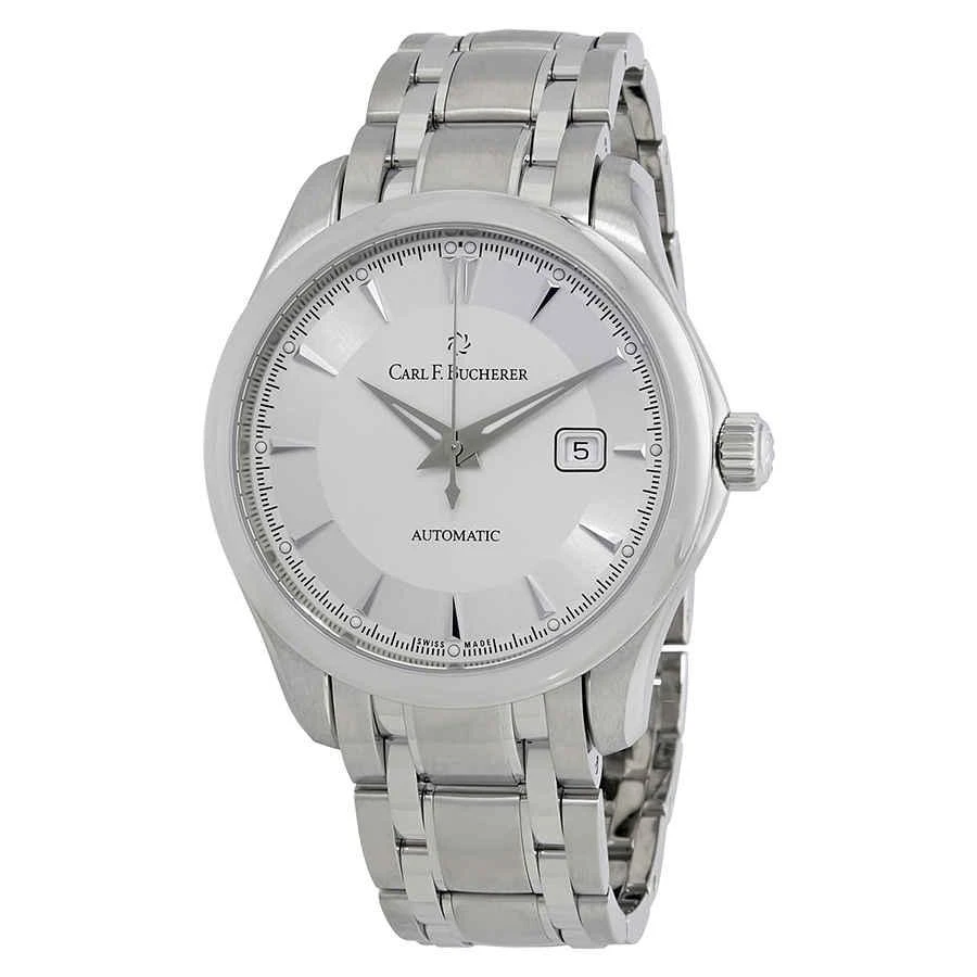 商品Carl F. Bucherer|Manero AutoDate Silver Dial Men's Watch 00.10915.08.13.21,价格¥23996,第1张图片