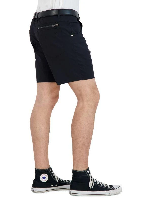 商品Levinas|Performance Tech Stretch Denim Shorts,价格¥317,第2张图片详细描述