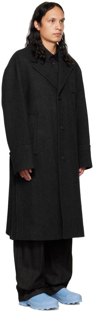 商品Wooyoungmi|Gray Paneled Coat,价格¥4503,第2张图片详细描述