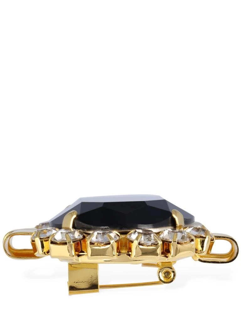 商品Balmain|Oval Crystal Brooch,价格¥1348,第1张图片详细描述