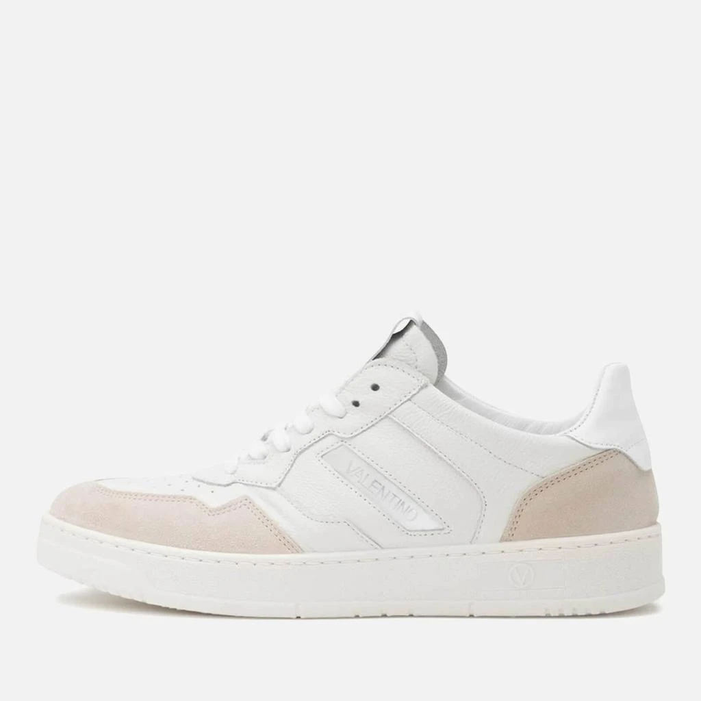 商品Valentino|Valentino Men's Apollo Basket Leather and Suede Trainers,价格¥1899,第2张图片详细描述