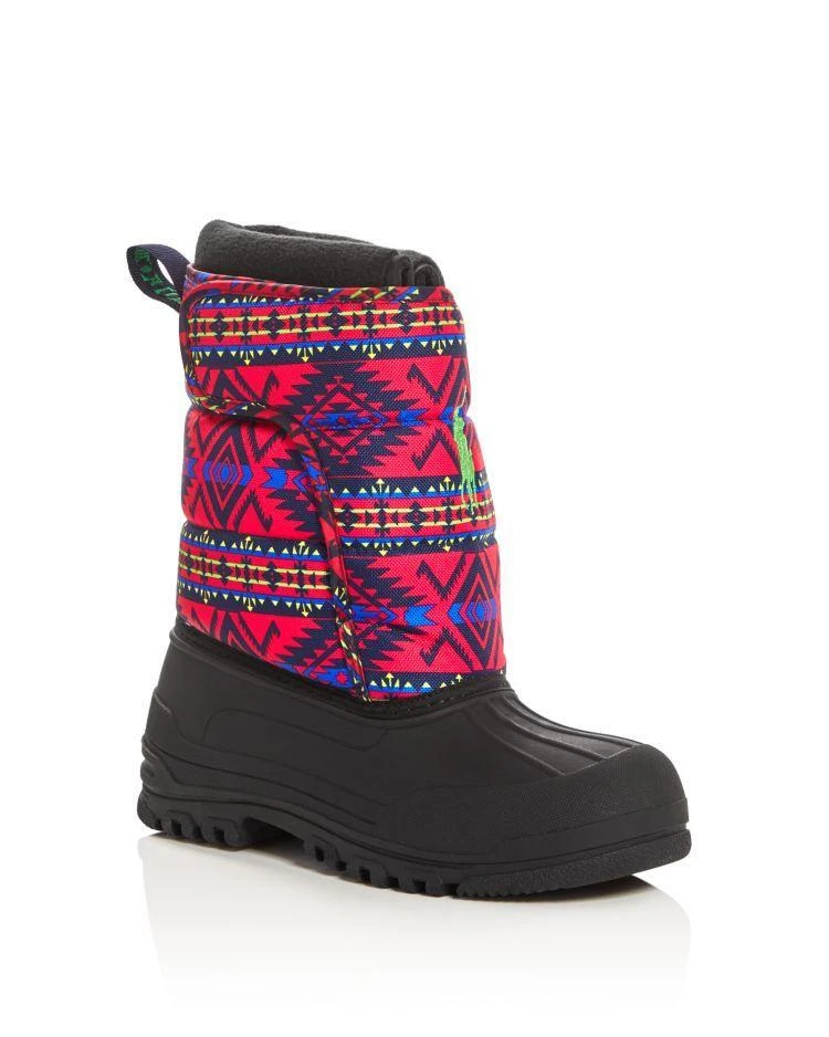 商品Ralph Lauren|大童Girls' Hamilten II EZ Cold Weather Boots - Big Kid,价格¥376,第1张图片