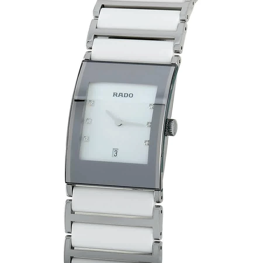 商品Rado|Rado Integral Quartz Diamond Ladies Watch R20746901/01.160.0746.3.190,价格¥5843,第3张图片详细描述