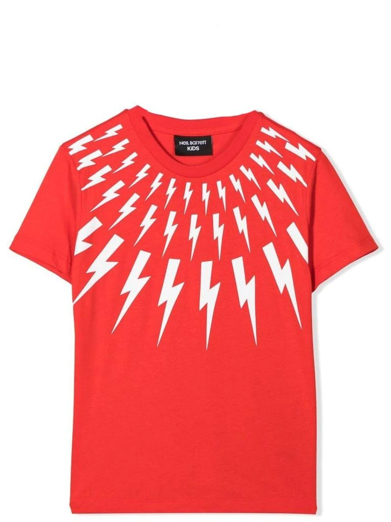 商品Neil Barrett|Neil Barrett T-shirt With Print,价格¥607,第1张图片