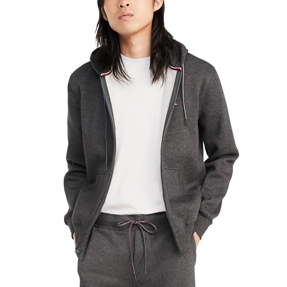 商品Tommy Hilfiger|Men's Plains Drawstring Hoodie男士休闲上衣卫衣外套,价格¥272,第1张图片