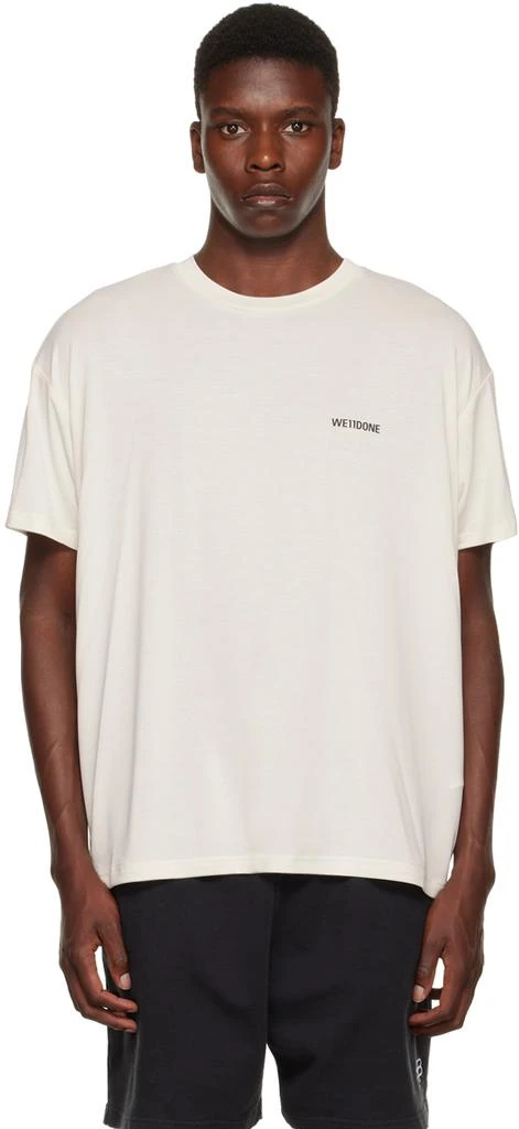 商品We11done|Off-White Printed T-Shirt,价格¥872,第1张图片