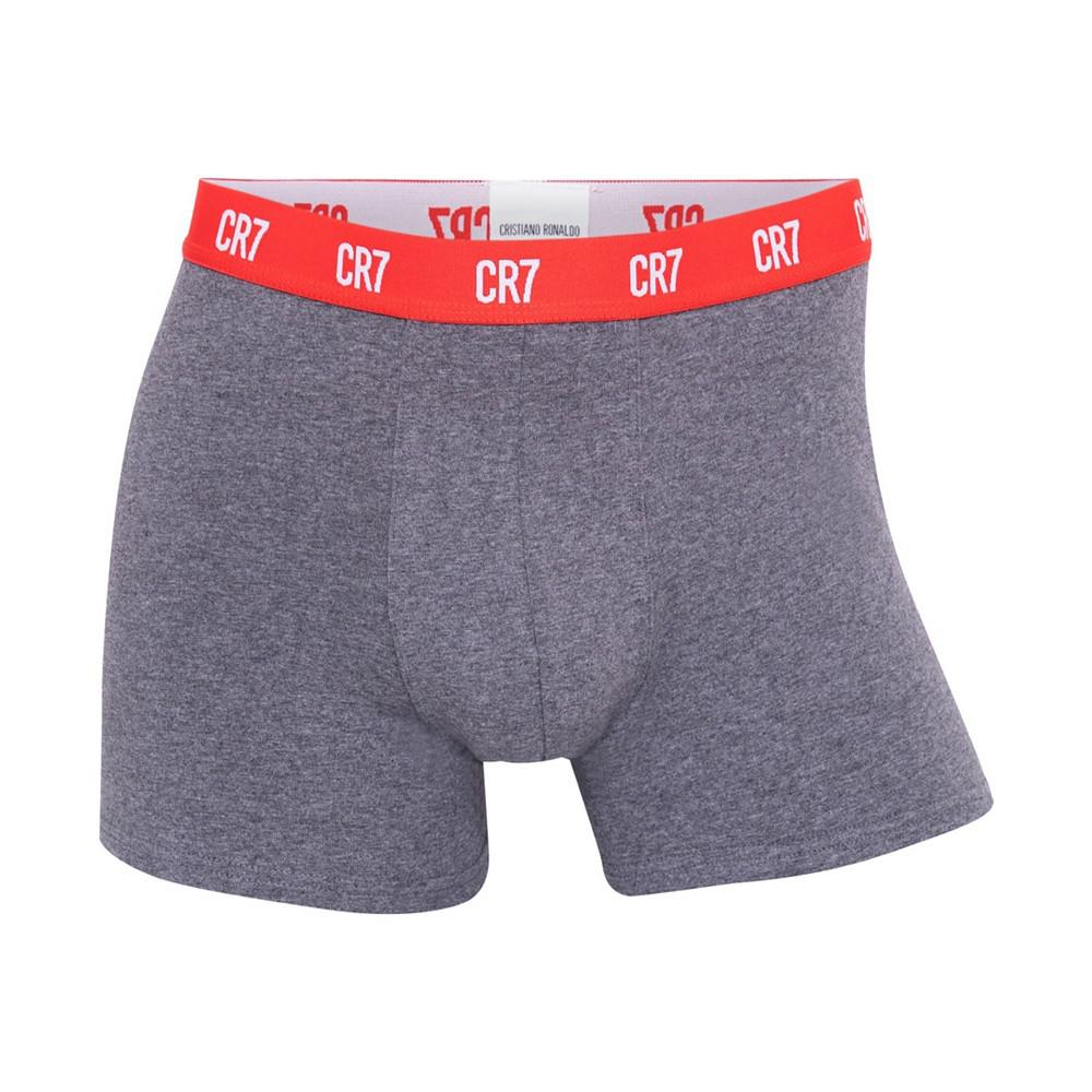 Cristiano Ronaldo Men's Basic Trunk, Pack of 3商品第4张图片规格展示