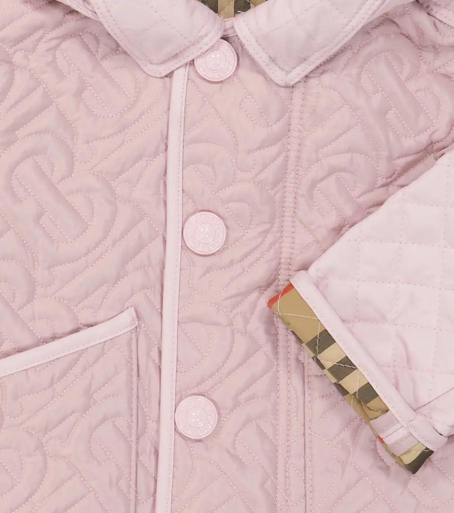商品Burberry|Baby Monogram quilted jacket,价格¥1955,第5张图片详细描述