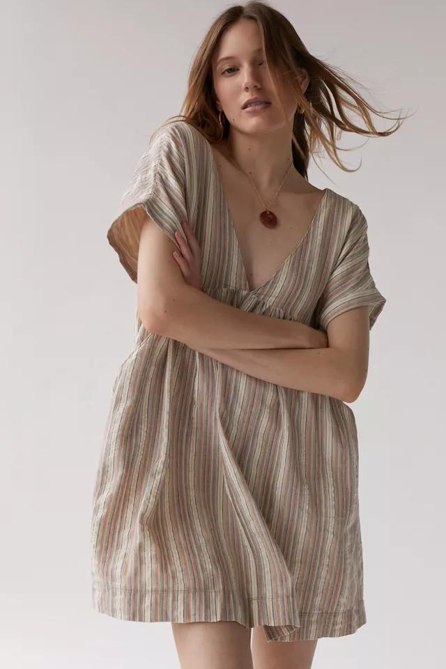 UO Serendipity Linen Babydoll Dress商品第4张图片规格展示