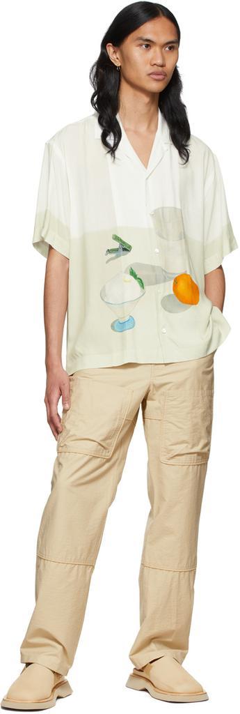 商品Jacquemus|White 'La Chemise Jean' Shirt,价格¥2202,第6张图片详细描述