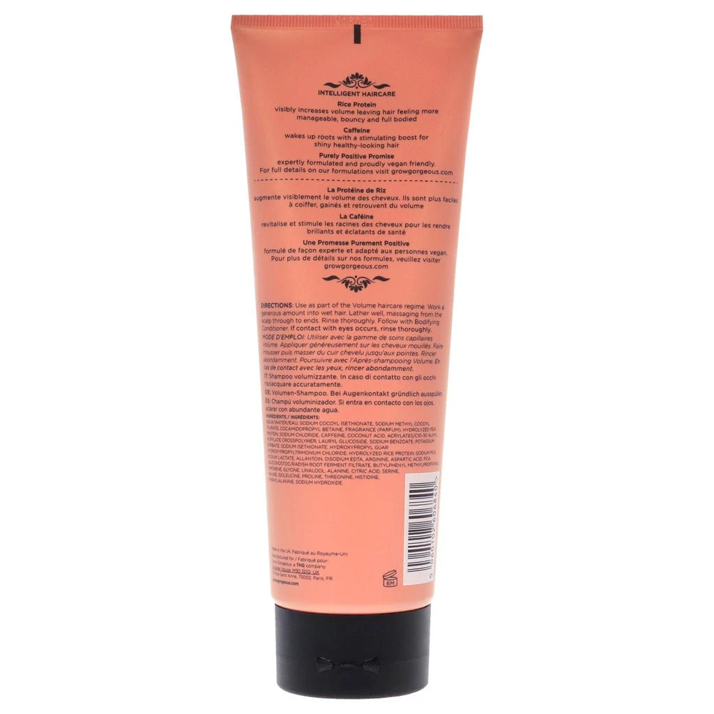 商品Grow Gorgeous|Volume Bodifying Shampoo by  for Unisex - 8.4 oz Shampoo,价格¥153,第2张图片详细描述