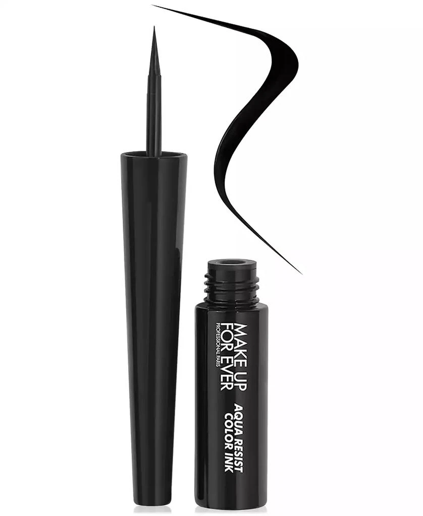 商品Make Up For Ever|Aqua Resist Color Ink Liquid Eyeliner,价格¥195,第1张图片