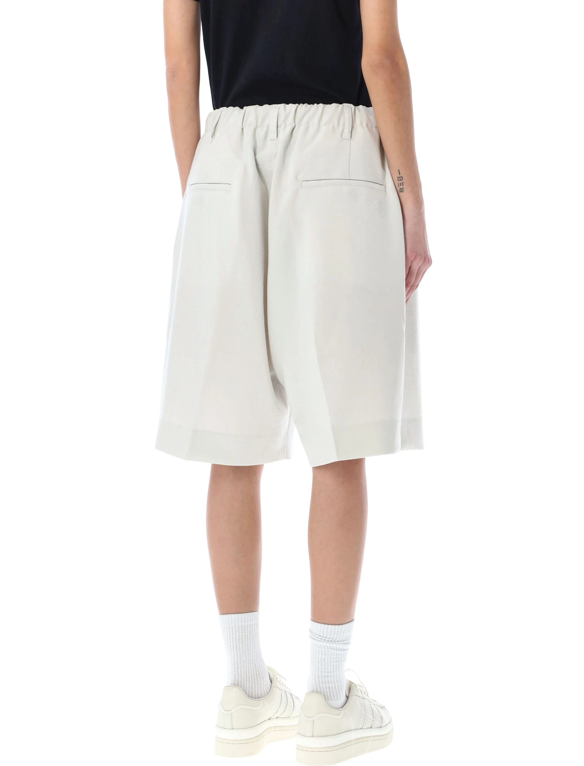 商品【商品预售7天】 Y-3|Y-3 男士短裤 IA1665VORBITGREY 灰色,价格¥773,第4张图片详细描述