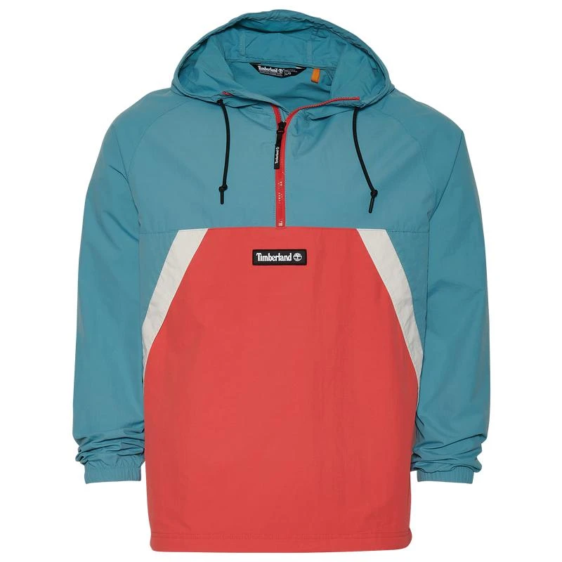 商品Timberland|Timberland Youth Culture Camo Windbreaker Pullover - Men's,价格¥221,第1张图片