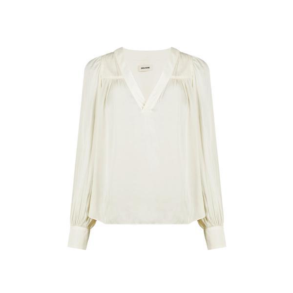 商品Zadig&Voltaire|Blouse Telia satinée,价格¥2303,第1张图片