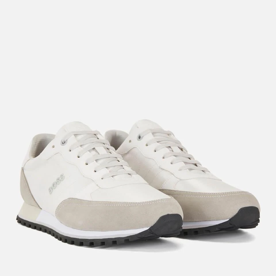 商品Hugo Boss|BOSS MEN'S PARKOUR RUNN TRAINERS - OPEN WHITE,价格¥674,第2张图片详细描述