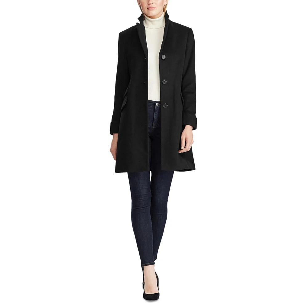 Women's Petite Buttoned Walker Coat, Created for Macy's 商品