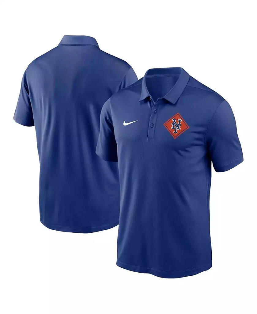 商品NIKE|Men's Royal New York Mets Diamond Icon Franchise Performance Polo Shirt,价格¥412,第1张图片