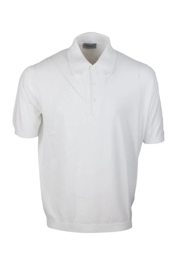 商品John Smedley|John Smedley Short-Sleeved Polo Shirt,价格¥1691,第1张图片
