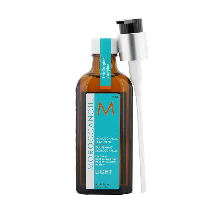 商品Moroccanoil|Moroccanoil 摩洛哥护发坚果油 - 轻盈(纤细&轻度染色发质) 100ml/3.4oz,价格¥487,第1张图片