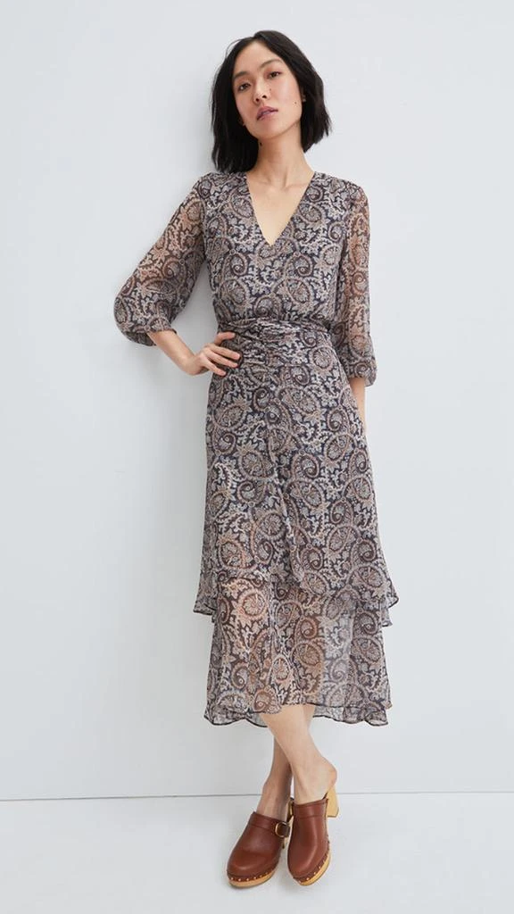 商品VERONICA BEARD|Veronica Beard Quinlan Dress Marine,价格¥5628,第1张图片