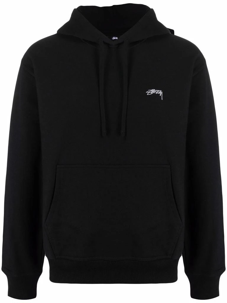 商品STUSSY|STUSSY - Cotton Logo Hoodie,价格¥1032,第1张图片