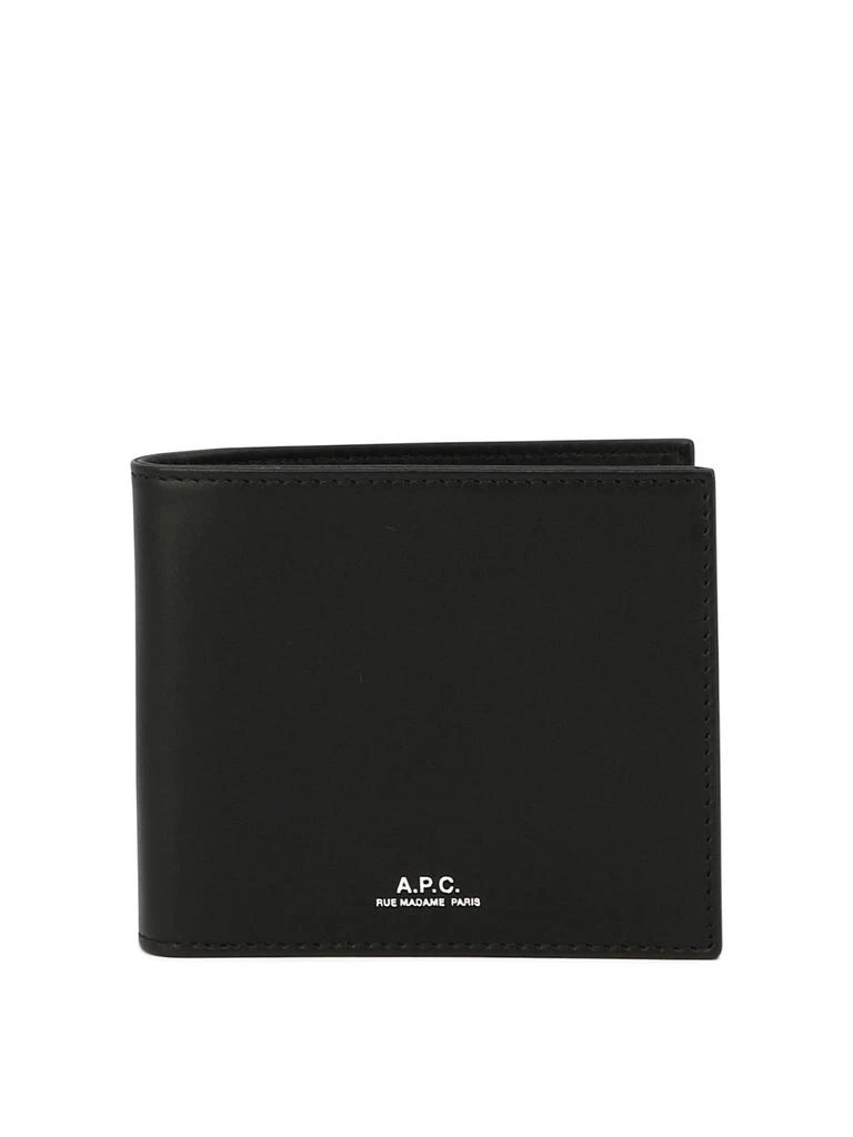 商品A.P.C.|Aly Wallets & Card Holders Black,价格¥982,第1张图片