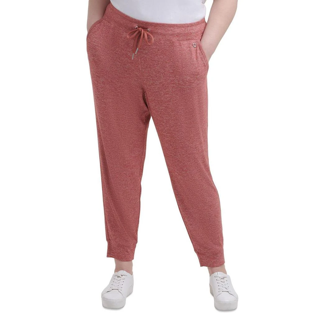 商品Calvin Klein|Calvin Klein Performance Womens Plus Knit Marled Jogger Pants,价格¥54,第2张图片详细描述