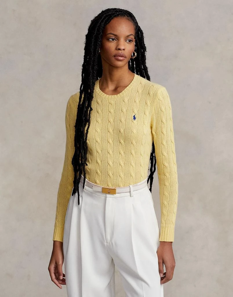 商品Ralph Lauren|拉夫劳伦 女士圆领针织衫毛衣,价格¥1089,第2张图片详细描述