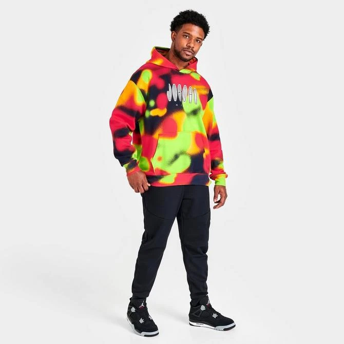 商品Jordan|Men's Jordan Flight MVP Multicolor Fleece Hoodie,价格¥449,第2张图片详细描述