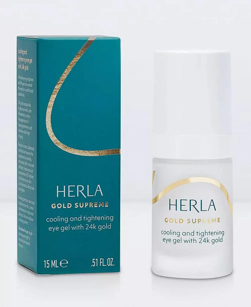 商品HERLA|Gold Supreme Cooling and Tightening Eye Gel with 24K Gold,价格¥374,第3张图片详细描述