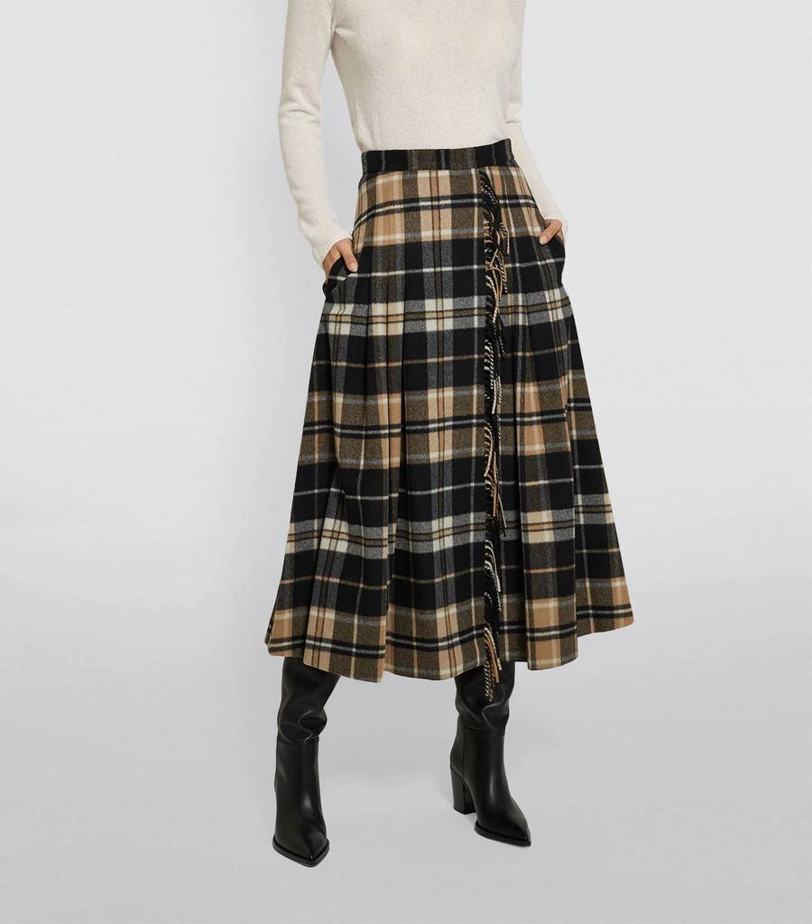 商品Max Mara|Diletta Check Midi Skirt,价格¥3512,第2张图片详细描述