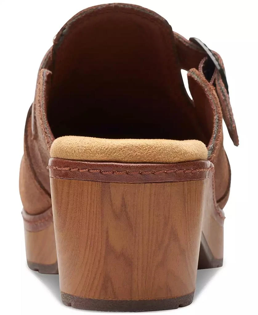 商品Clarks|Women's Paizlee Nora Slip-On Buckled Platform Clogs,价格¥510,第3张图片详细描述