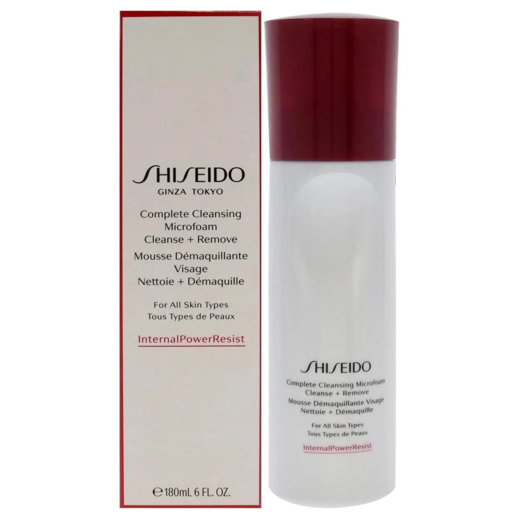商品Shiseido|Complete Cleansing Microfoam by Shiseido for Women - 6 oz Foam,价格¥275,第1张图片