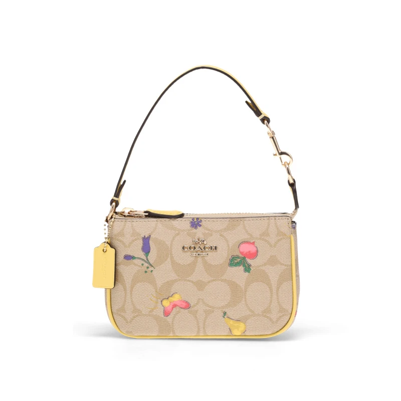 商品Coach|COACH 奥莱款迷你女士PVC配皮单肩斜挎包C8720IMTVE,价格¥954,第1张图片