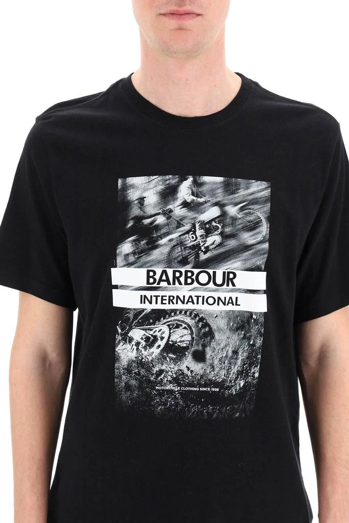 商品Barbour|LOGO T-SHIRT,价格¥495,第5张图片详细描述