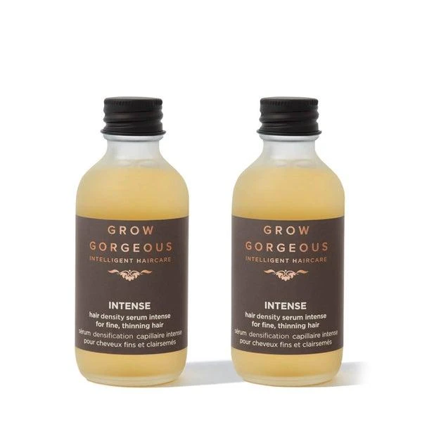 商品Grow Gorgeous|Grow Gorgeous Hair Density Serum Intense Duo 2 x 60ml,价格¥402,第1张图片