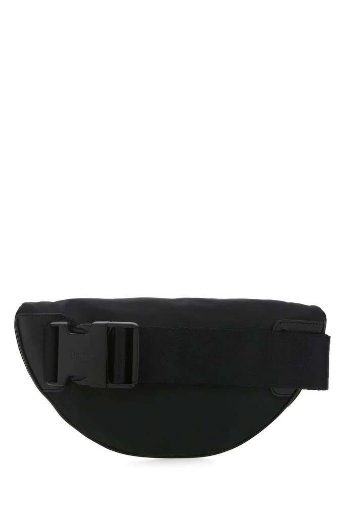 商品Alexander McQueen|Black polyester McQueen Graffiti belt bag,价格¥4086,第2张图片详细描述