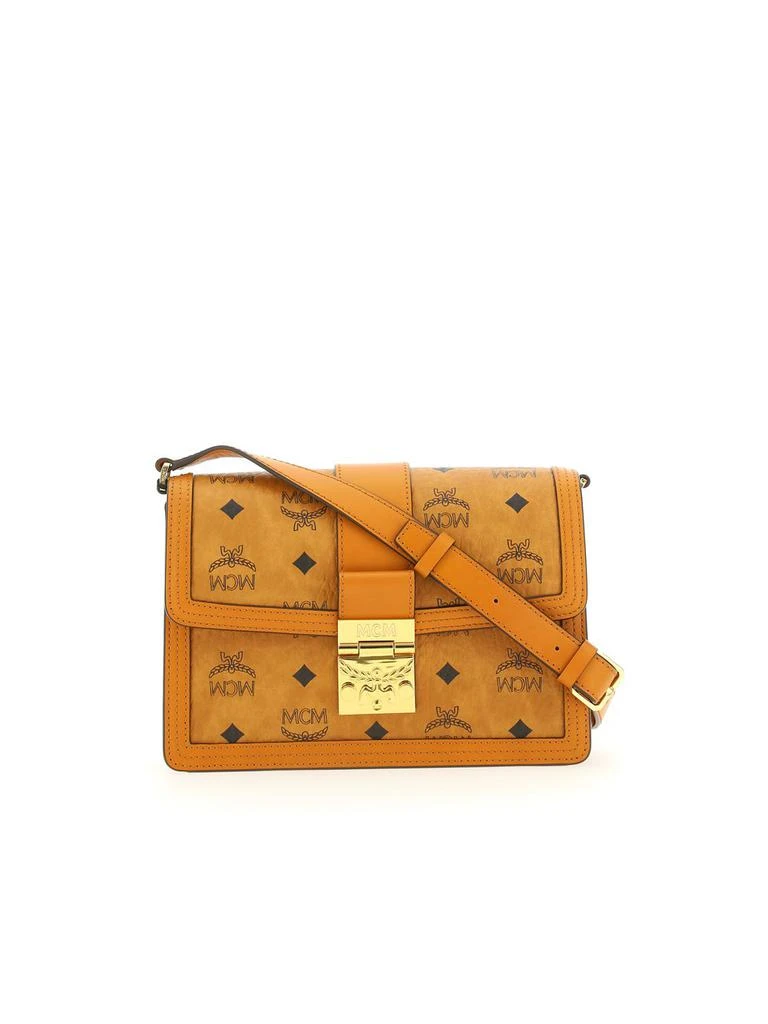 商品MCM|MCM Logo Printed Foldover Top Crossbody Bag,价格¥4691,第1张图片