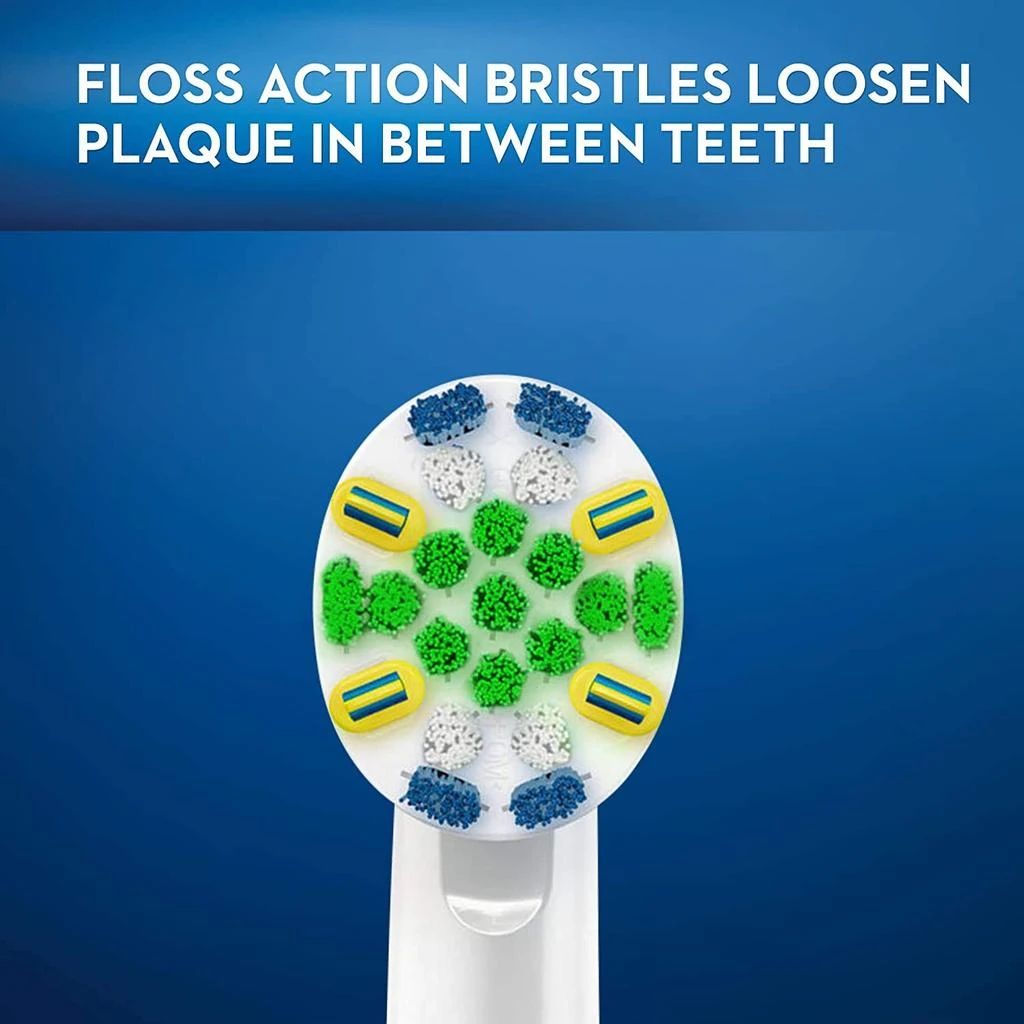 商品Oral-B|Oral-B FlossAction Electric Toothbrush Replacement Brush Heads Refills, 5 Count,价格¥226,第4张图片详细描述