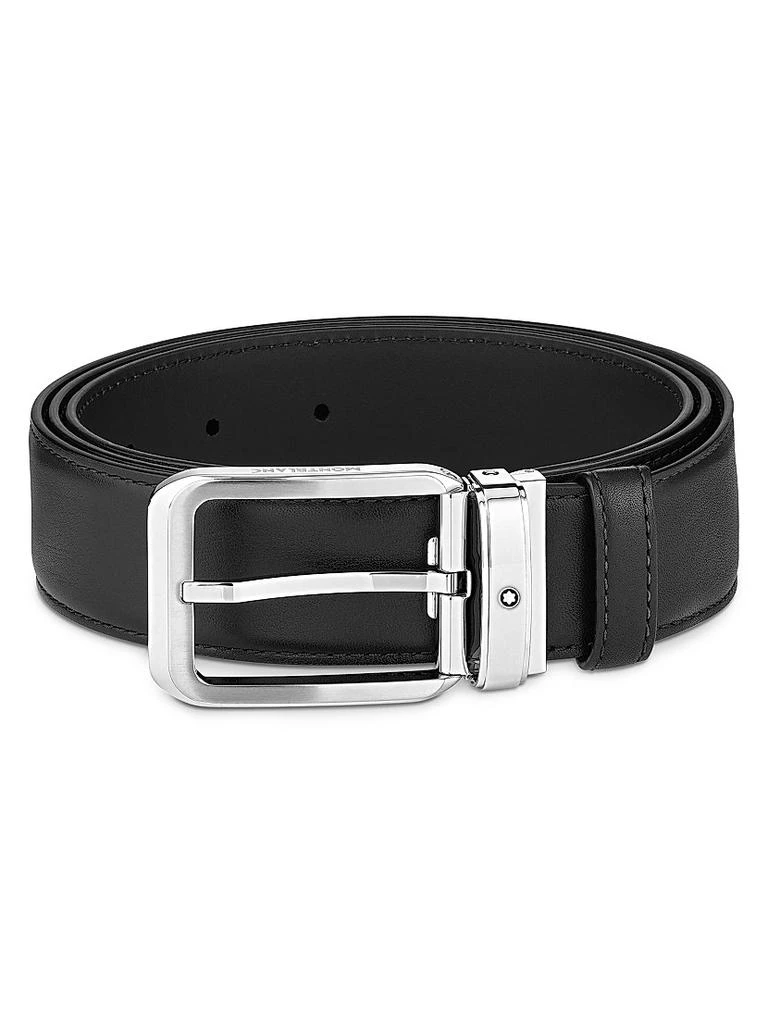 商品MontBlanc|Pin Buckle Cut-to-Size Leather Belt,价格¥3509,第1张图片