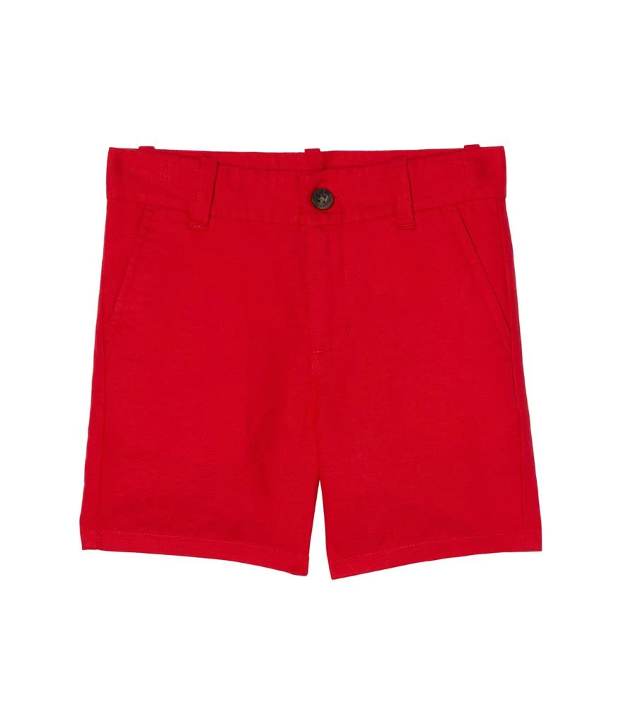 商品Janie and Jack|Linen Flat Front Shorts (Toddler/Little Kids/Big Kids),价格¥114,第1张图片