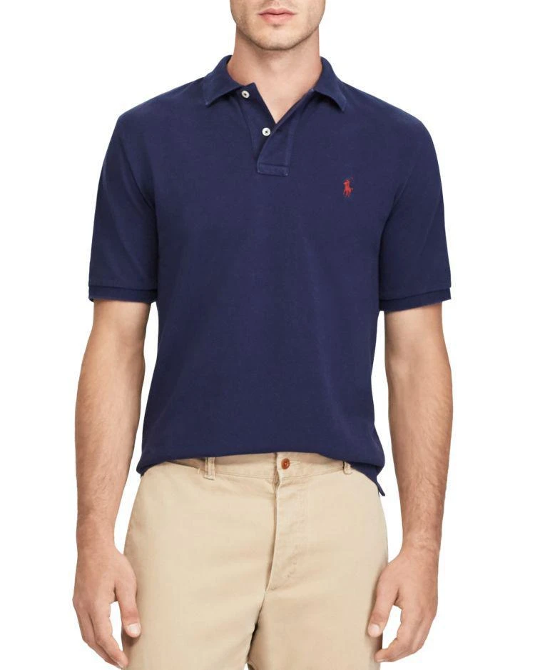 商品Ralph Lauren|Weathered Mesh Classic Fit Polo Shirt,价格¥229,第1张图片