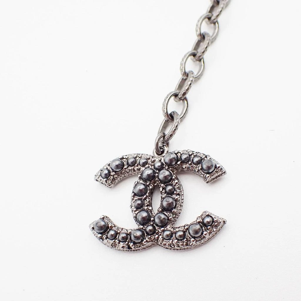 商品[二手商品] Chanel|Cc Charm Bracelet Faux Pearls And Metal _Plated Bracelet Jewelry (Pre-Owned),价格¥8072,第2张图片详细描述