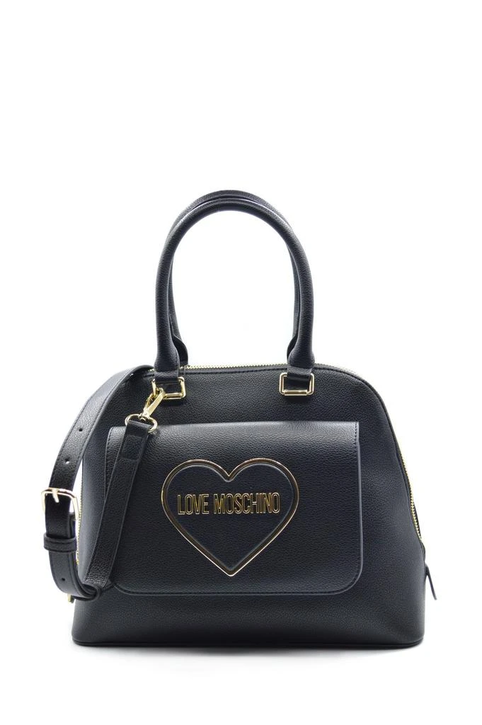 商品Love Moschino|Love Moschino Black Pu bag,价格¥1572,第1张图片