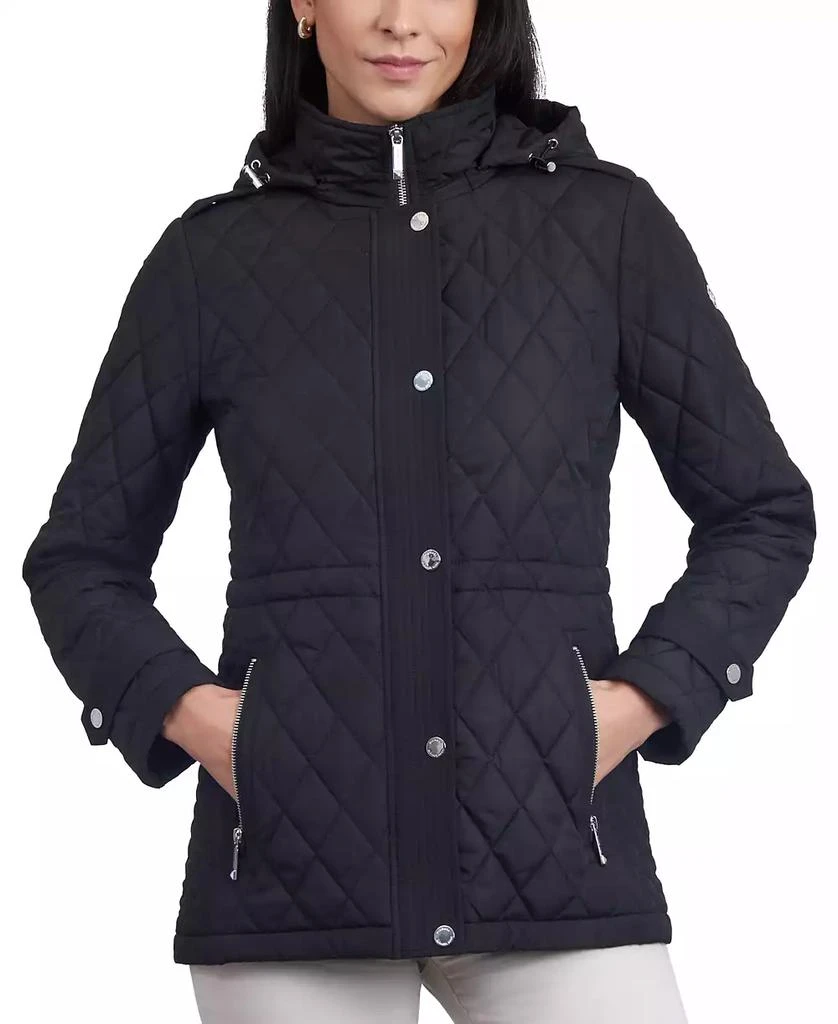 商品Michael Kors|Women's Quilted Hooded Anorak Coat,价格¥1497,第1张图片