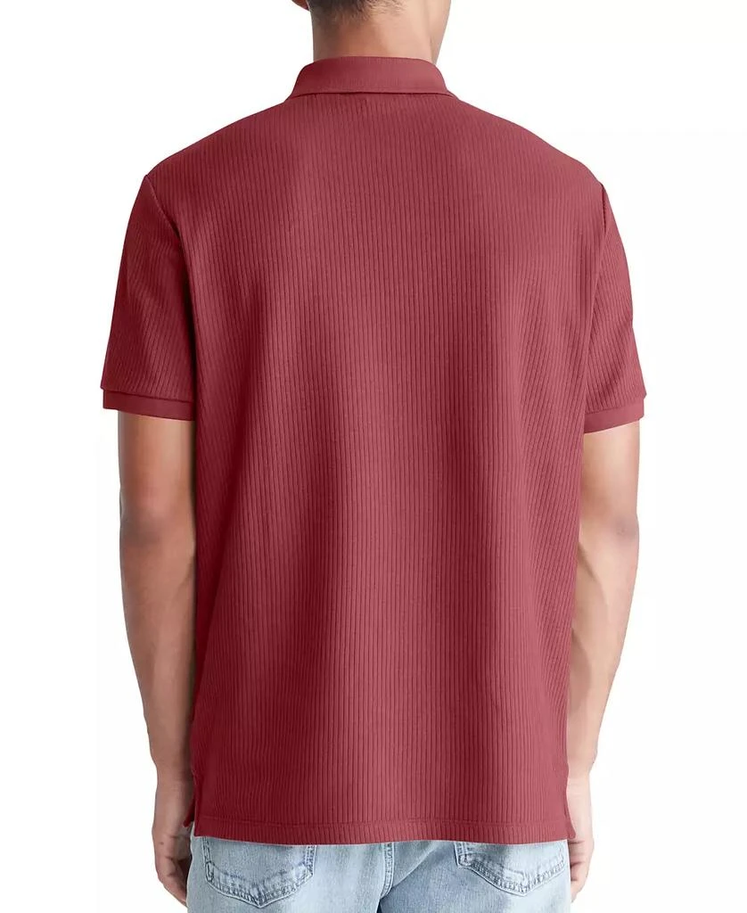 商品Calvin Klein|Men's Regular-Fit Drop-Needle Polo,价格¥256,第2张图片详细描述